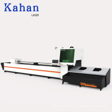 High Speed Square Tube Pipe Fiber Laser Cutting Machine